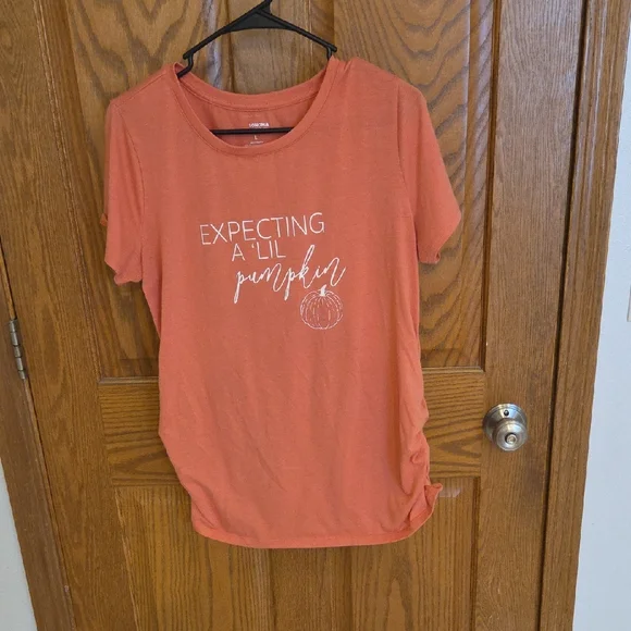 LOT Of 5 Maternity Short Sleeve Shirts - Picture 1 of 10